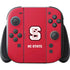 North Carolina State University Logo Red Nintendo Switch 2 (2025) with Joy-Con Skin